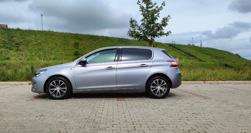 Peugeot 308 cena 28990 przebieg: 163200, rok produkcji 2015 z Kazimierza Wielka małe 326